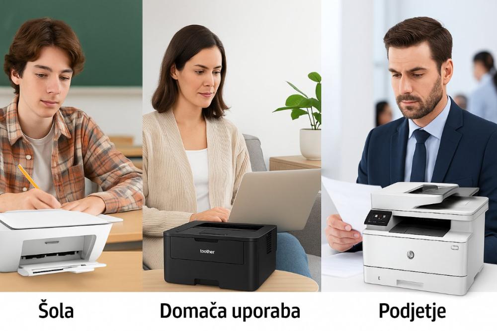 Za koga je tiskalnik primeren