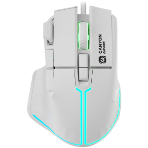 CANYON miška Fortnax GM-636 RGB 9buttons Wired White