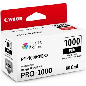 Kartuša Canon PFI-1000 PBK (foto črna), original