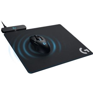 Podloga za miško Logitech POWERPLAY Wireless Charging System, črna