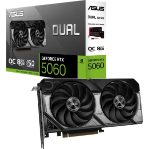 Grafična kartica ASUS Dual GeForce RTX 5060 OC, 8GB GDDR7, PCI-E 5.0