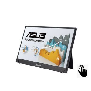 Prenosni monitor 15.6" (40 cm) FullHD Touch IPS 60Hz, Mini HDMI, 2x USB-C DP Alt, zvočniki, ASUS ZenScreen MB16AHT