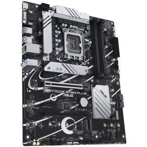 ASUS PRIME B760-PLUS LGA1700 ATX osnovna plošča - Intel B760 4xDIMM DDR5 3xM.2 4xSATA PCIe 5.0 2.5Gb Ethernet 1xD-SUB 1xDisplayPort 1xHDMI with Aura Sync support