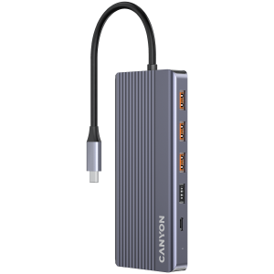 CANYON hub DS-16 13v1 4k USB-C Grey