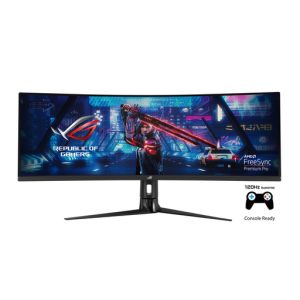Monitor 49" (124 cm) WQHD VA, 144Hz, HDR400, ukrivljen, 2xHDMI, DisplayPort, zvočniki, ASUS ROG Strix XG49VQ