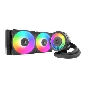 ARCTIC LIQUID FREEZER III PRO 240mm A-RGB vodno hlajenje za INTEL/AMD procesorje (črn)