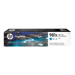 HP 981X - visok izkoristek - cian - original - PageWide 