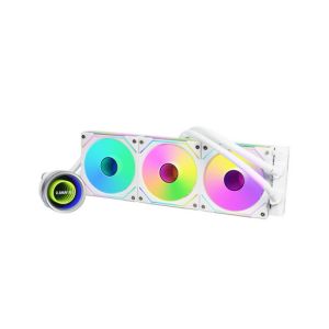 Komplet za tekočinsko hlajenje AIO Liquid Cooler Lian Li GALAHAD II Trinity 360 SL-INF, ARGB, bel