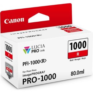 Canon PFI-1000 R - rdeča - črnilni vložek