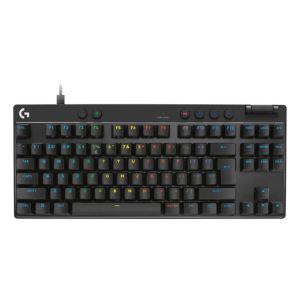 Tipkovnica Logitech G PRO X TKL RAPID, črna, USB, SLO g.