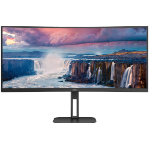 AOC CU34V5C ukrivljen monitor - 86.4cm (34”), UWQHD (3440 x 1440), VA, 1500R