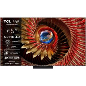 TCL 4K QD-Mini LED HDR PREMIUM 65C81K, Google TV, 144Hz, Ozvočeno z Bang & Olufsen