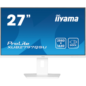 IIYAMA Prolite XUB2797QSU-W2 poslovni monitor - 68.6 cm (27"), WQHD (2560x1440), IPS LED, 100Hz
