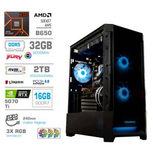 Računalnik PCX Exton R7 9800X3D/32GB/2TB/RTX5070TI/RGB