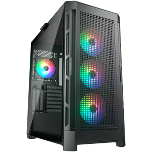 COUGAR DUOFACE PRO RGB - ohišje za računalnik, Mid Tower, črno