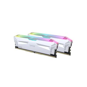 RAM DDR5 32GB Kit (2x 16GB) PC5-48000 6400MT/s CL32 1.4V, XMP, Lexar ARES RGB, bel