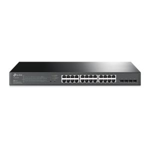 TP-LINK JetStream TL-SG2428P 26-Port Gigabit PoE+ Smart Switch × 4 SFP slot