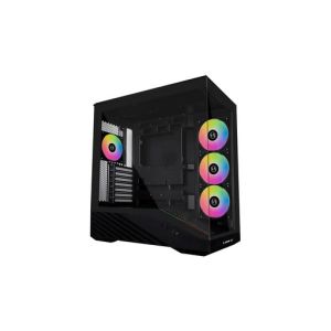 Računalniško ohišje Lian Li Vector V100, ATX, Midi-Tower, kaljeno steklo, črno