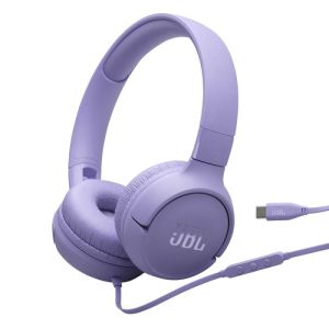 JBL Tune 520 USB-C žične slušalke, vijolične