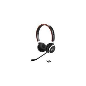 Jabra Evolve 65 SE UC Stereo - slušalke - s stojalom za polnjenje