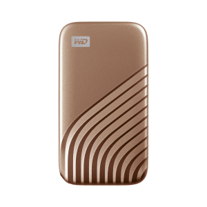 WD My Passport SSD 1TB, USB-C 3.2 zlat