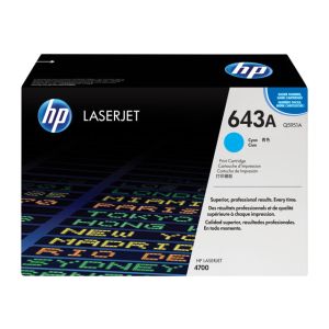 HP 643A - cian - original - LaserJet - toner (Q5951A)