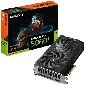 GIGABYTE GeForce RTX 5060 Ti WINDFORCE OC 8G GDDR7 grafična kartica, PCIe 5.0, 1xHDMI 2.1b, 3xDisplayPort 2.1b