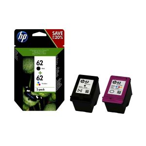 Komplet kartuš HP 62 BK + CMY  (N9J71AE), original