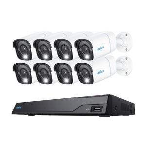 Reolink NVR snemalnik NVS16-8MB8 4K, 8MP, 16 kanalni NVR, 8x kamera POE