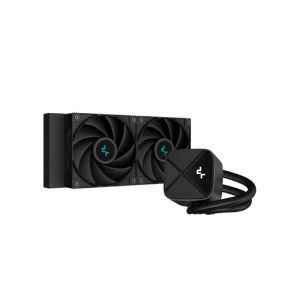Komplet za tekočinsko hlajenje AIO Liquid Cooler DeepCool LS520S Zero Dark, 240mm, črn