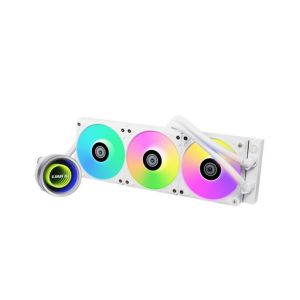 Komplet za tekočinsko hlajenje AIO Liquid Cooler Lian Li GALAHAD II Trinity 360, ARGB, bel