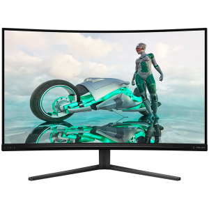 PHILIPS Evnia 3000 32M2C3500L ukrivljen gaming monitor - 80cm (32"/31.5 vidno), QHD (2560 x 1140), Fast VA, 1500R