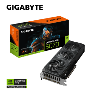 Grafična kartica GIGABYTE AORUS GeForce RTX 5070 WINDFORCE OC SFF 12G, 12GB GDDR7, PCI-E 5.0