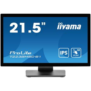 IIYAMA ProLite T2238MSC-B1 na dotik monitor - 54.6 cm (21.5"), FHD (1920 x 1080), IPS LCD, 5ms