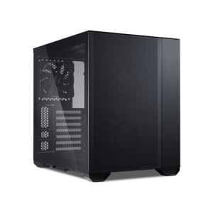 Računalniško ohišje Lian Li O11 Air Mini, ATX, Midi-Tower, kaljeno steklo, črno