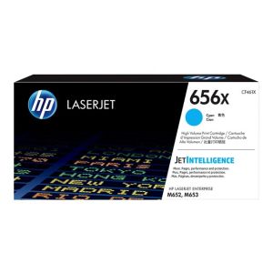 HP 656X - visok izkoristek - cian - originalni - LaserJet 