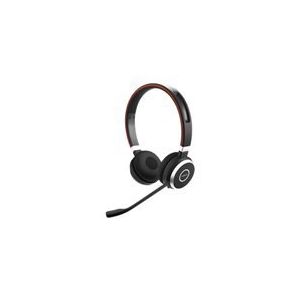 Jabra Evolve 65 SE MS Stereo - slušalke - s stojalom za polnjenje