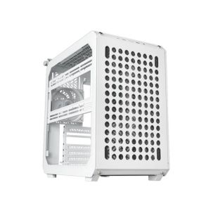 Računalniško ohišje Cooler Master Qube 500 Flatpack, ATX, Midi-Tower, kaljeno steklo, belo
