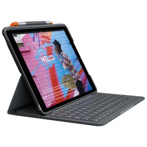Ovitek s tipkovnico Logitech SLIM FOLIO, za iPad 10.2" (7., 8., 9. gen.), SLO g.
