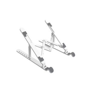 Stojalo za prenosnik, 10-17'', zložljivo, POM, belo, ORICO PFB-A24