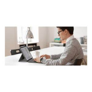 Logitech Combo Touch - ohišje za tipkovnico in folio - s sledilno ploščico - QWERTY - UK 