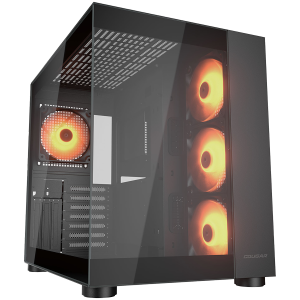 Ohišje COUGAR FV150 RGB PC Case, Mid tower, Black