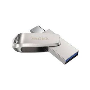 SanDisk Ultra Dual Drive Luxe USB Type-C 1TB 150MB/s USB 3.1 Gen 1, srebrn