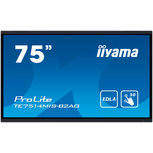IIYAMA Prolite TE7514MIS-B2AG LFD (zaslon na dotik) - 189.3 cm (75"), 4K UHD (3840x2160), VA, 8ms