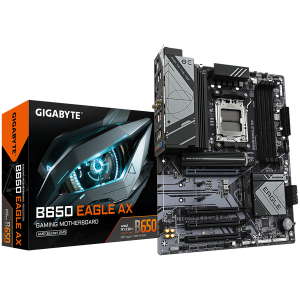 GIGABYTE B650 EAGLE AX AM5 ATX osnovna plošča - AMD B650, 4xDDR5, 3xM.2, 4xSATA
