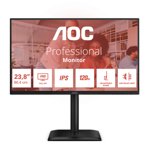AOC 24E4U poslovni monitor - 60.5cm (24"/23.8" vidno), FHD (1920 x 1080), IPS, 120Hz