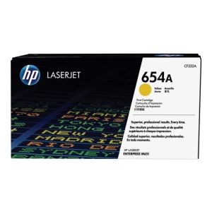 HP 654A - rumena - LaserJet - toner (CF332A)
