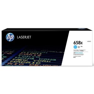 HP 658X - visoka zmogljivost - cian - original - LaserJet 