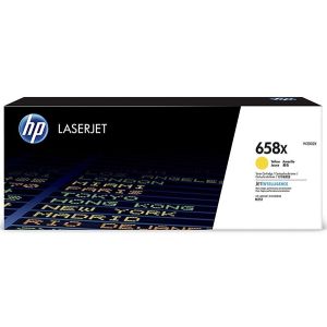 HP 658X - visoka zmogljivost - rumena - LaserJet 