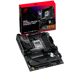 ASUS ROG STRIX X870E-E GAMING WIFI AM5 ATX osnovna plošča - AMD X870E, 4xDDR5, 5xM.2, 4xSATA